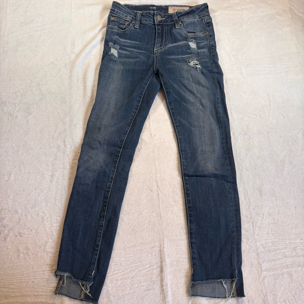 AG Adriano Goldschmied Distressed Denim‎ Jeans